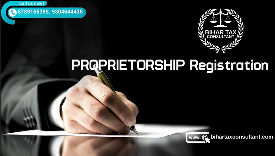 Proprietorship Registration in Bihar