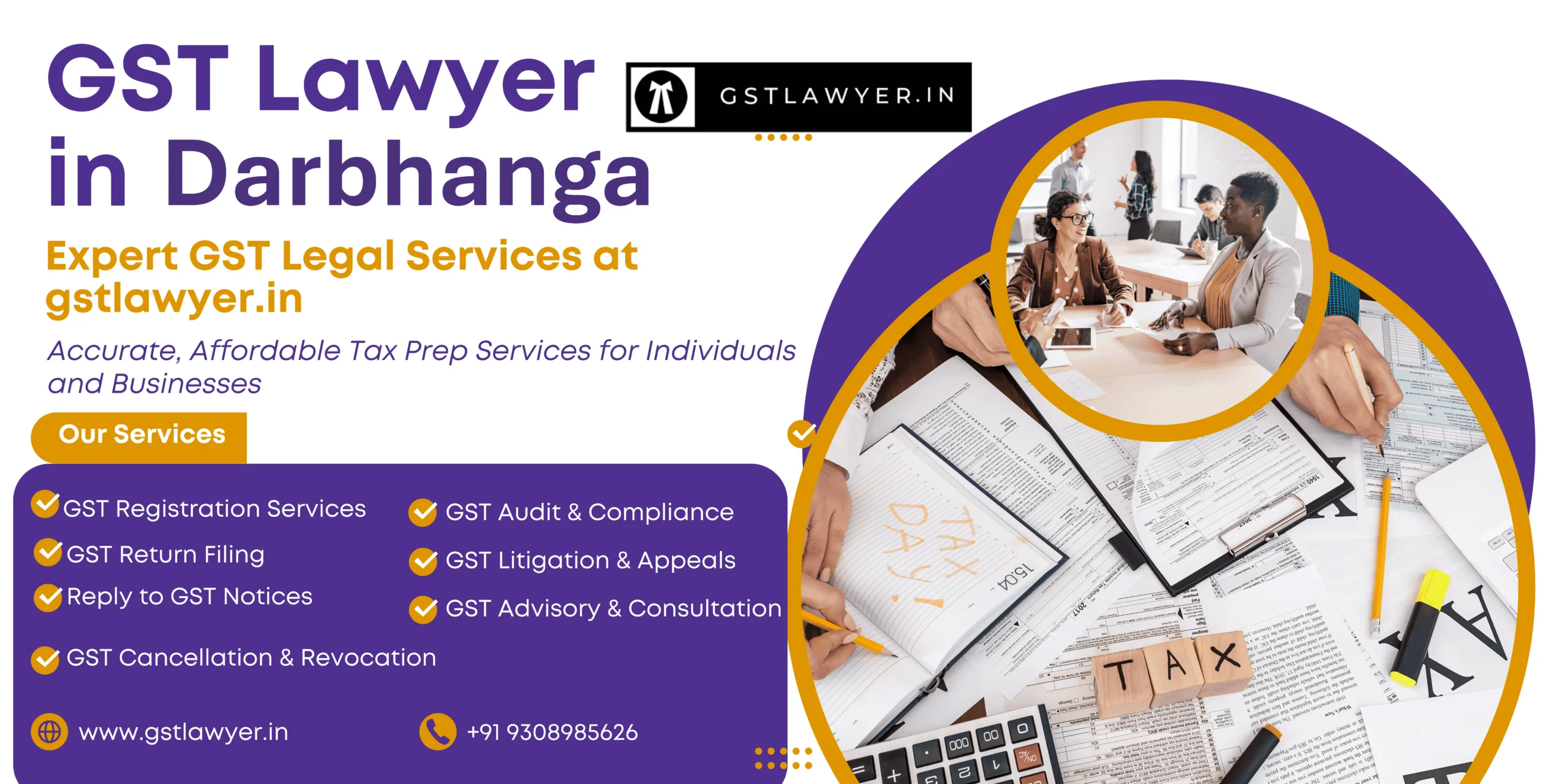 GST Lawyer in Darbhanga