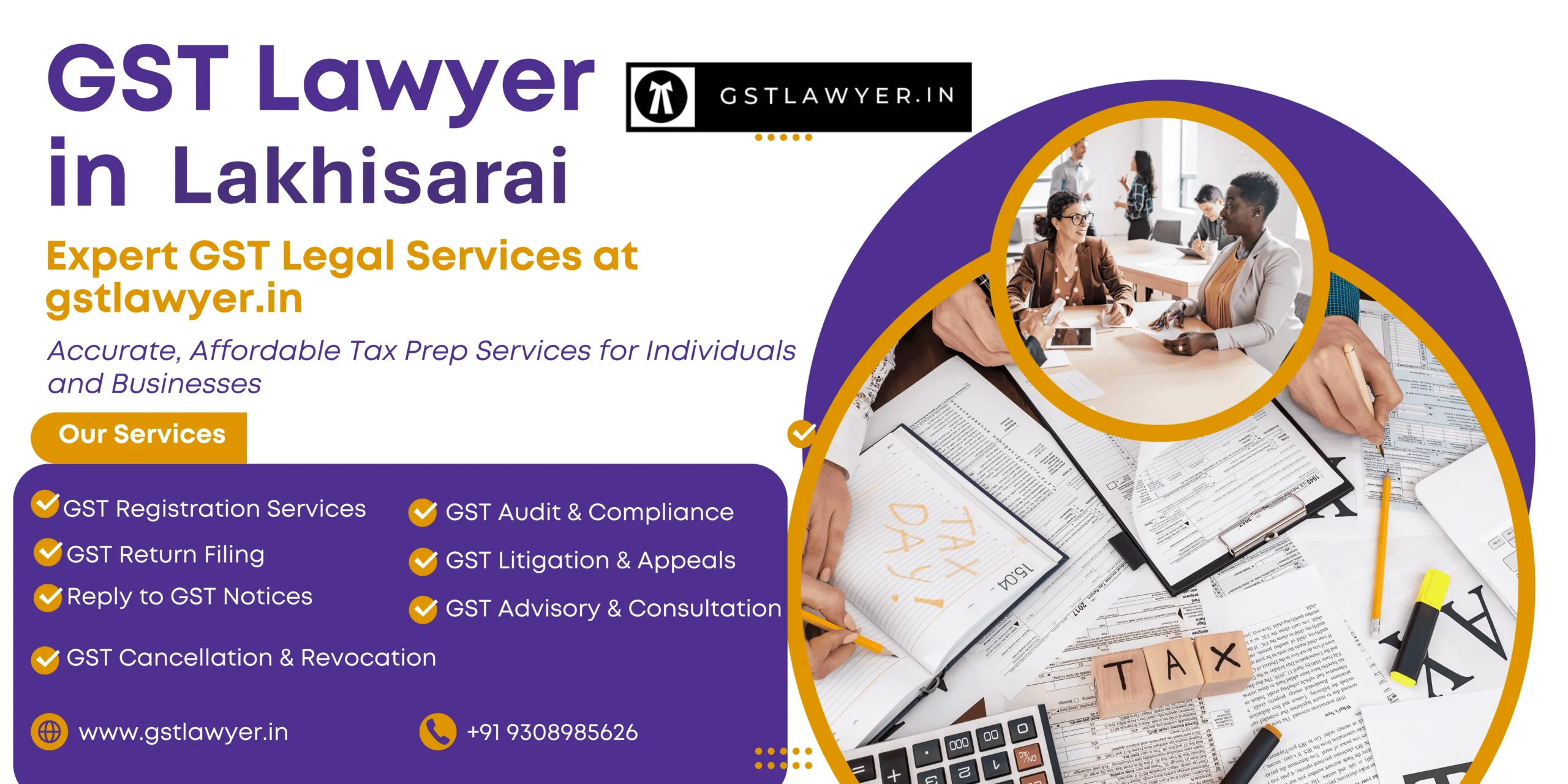 GST lawyer in Lakhisarai