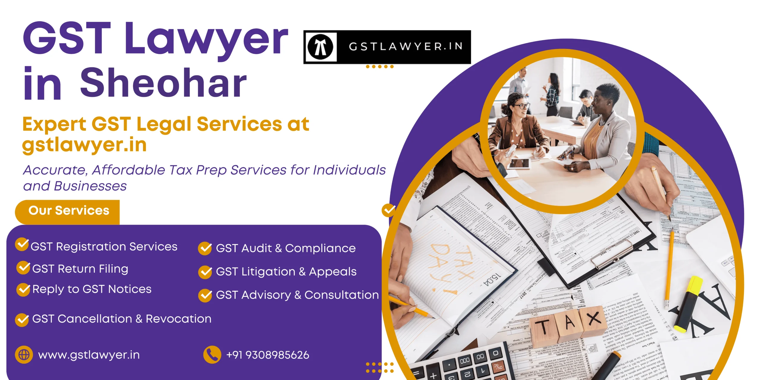 GST lawyer in Sheohar