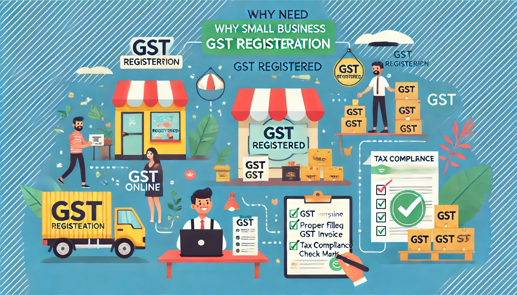Small Businesses Need GST Registration