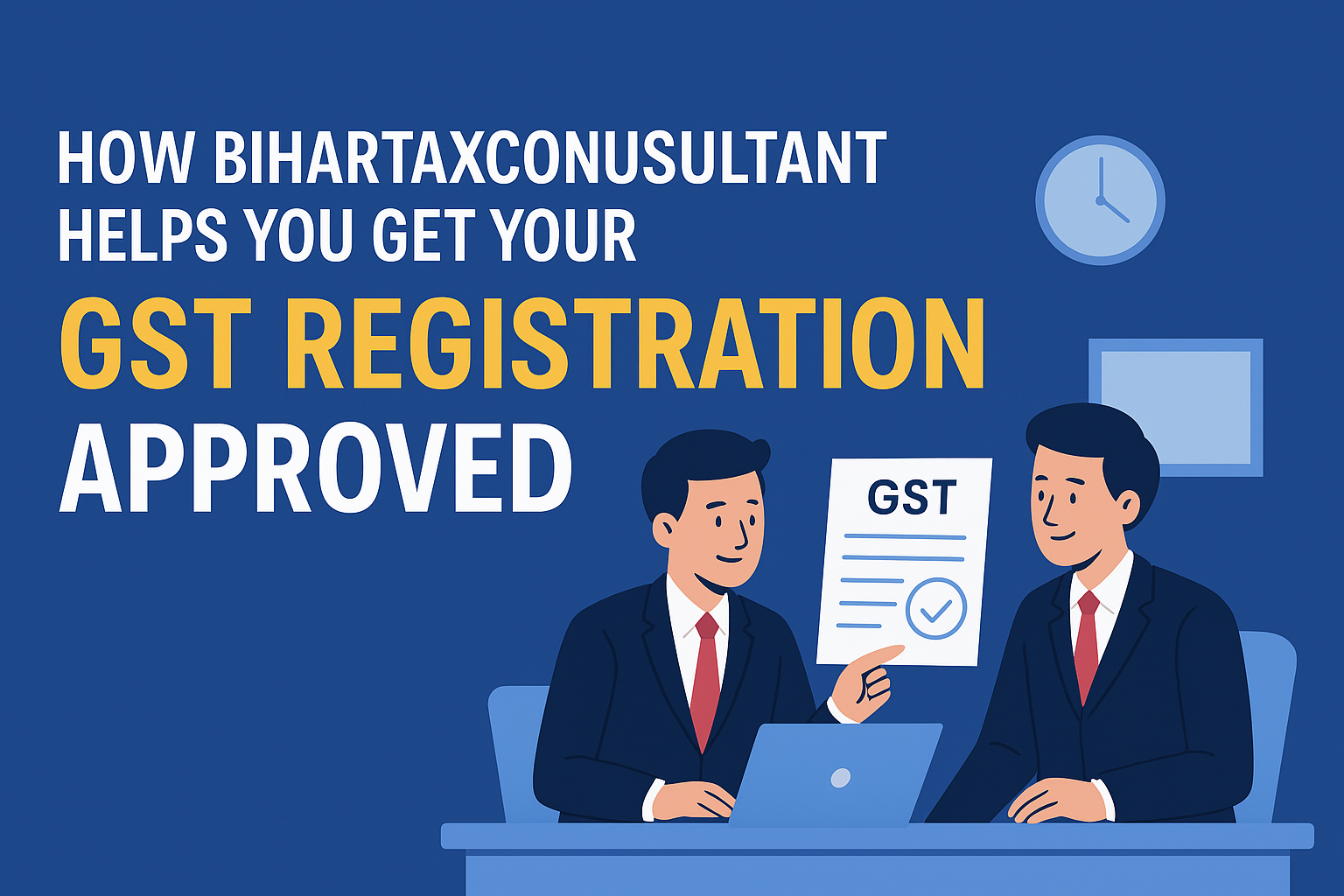 GST Registration Approval Assistance in Bihar 